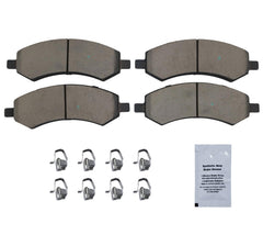 HUSCH D1084 front ceramic brake pads for Dodge Dakota enhance heat resistance.