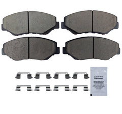 HUSCH D914 front brake pad grooves emphasize heat dissipation and smooth braking.