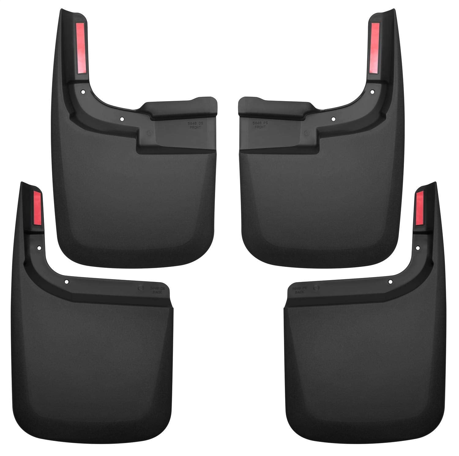 Husky Liners mud guards for Ford F-250/F-350 rear set with rugged protection