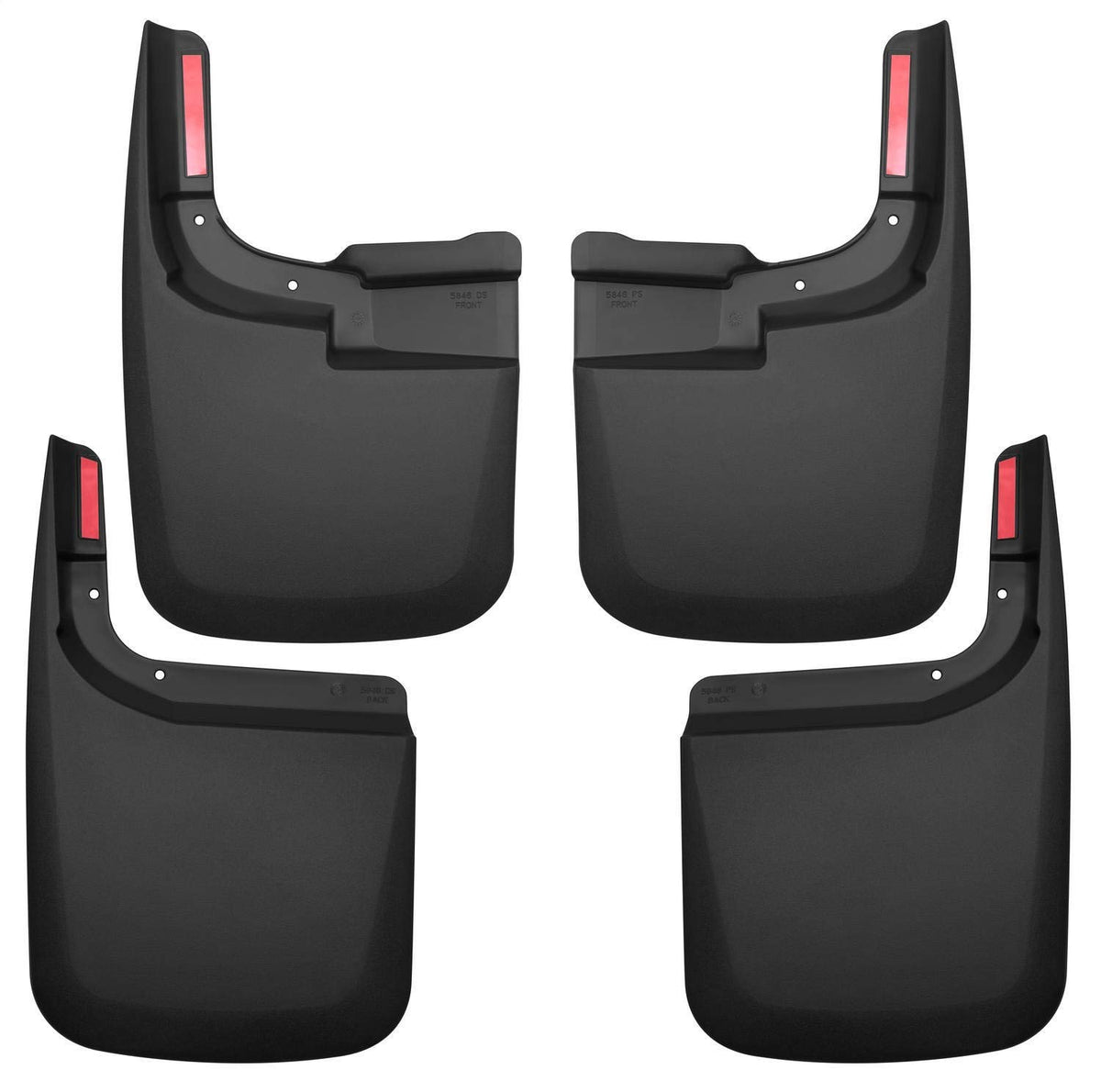 Husky Liners mud guards for Ford F-250/F-350 rear set with rugged protection