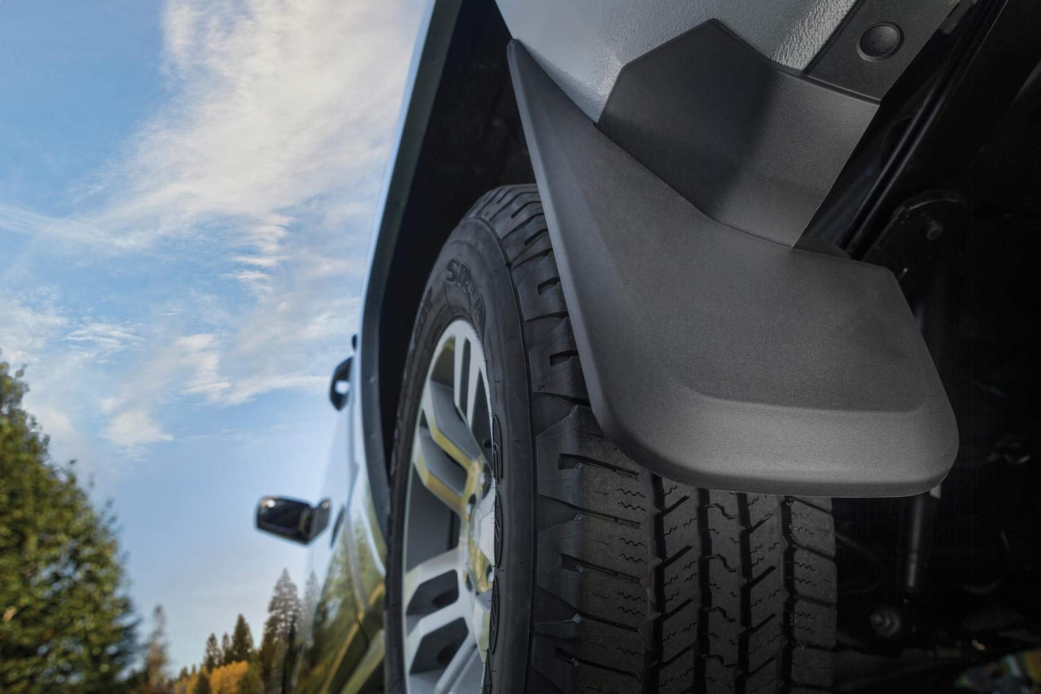 Husky Liners protect against road debris during daily driving.