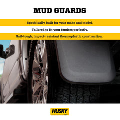 Husky Shield Film protection visible on mud guards