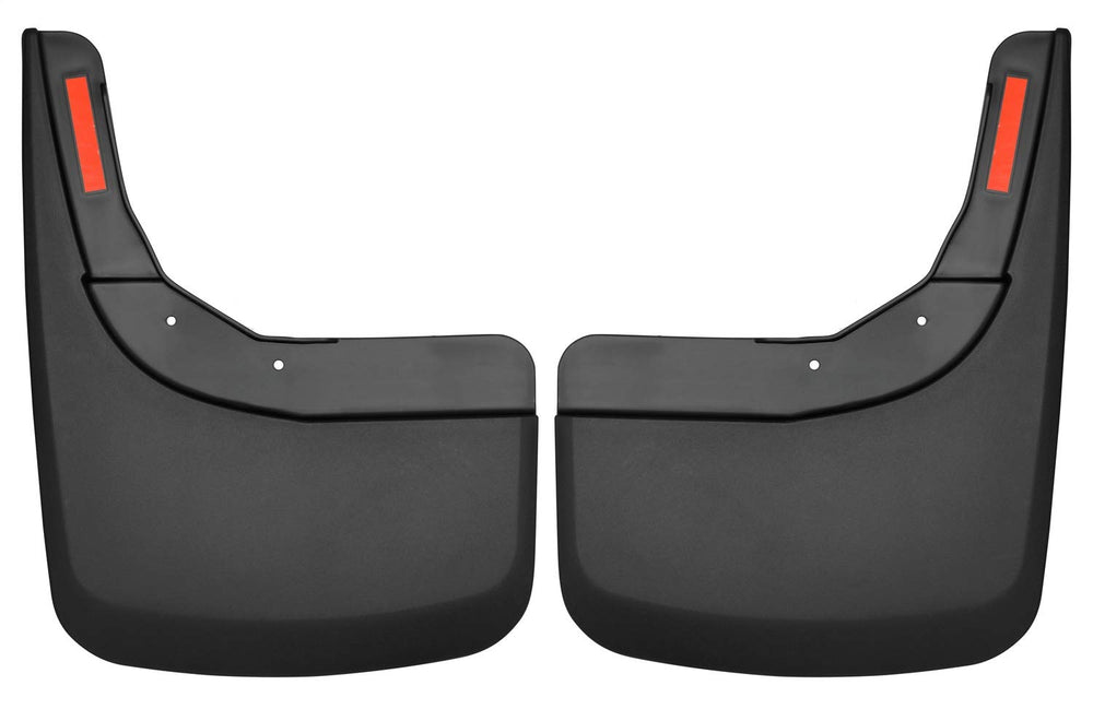 Husky Liners rear-left mud guard for Silverado 1500 protects wheel well.