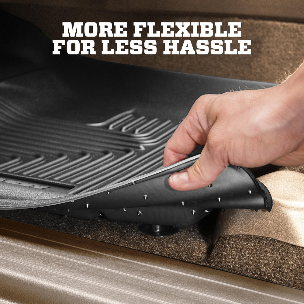 Husky Liners WeatherBeater edge detail demonstrates FormFit Edge containment.