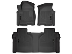 Husky Liners Weatherbeater front mat for Silverado with laser tight fit
