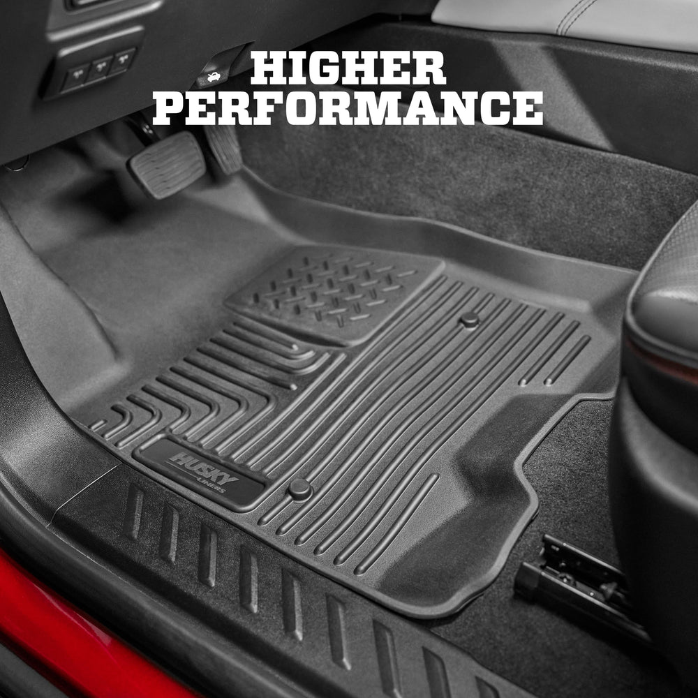 WeatherBeater front mats protect Silverado 2500/3500 crew cab with durable surface