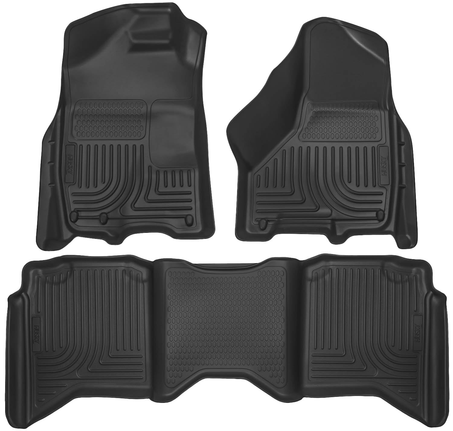 Husky Liners WeatherBeater front mats protect Ram interior in all weather