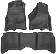 Husky Liners WeatherBeater front mats protect Ram interior in all weather