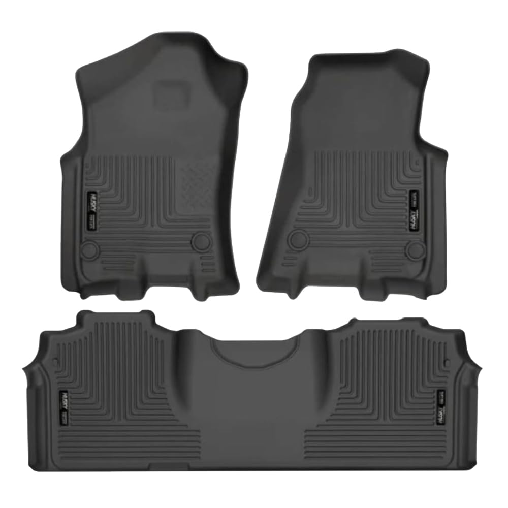 Husky Liners WeatherBeater front-row mat for Ram 2500 with edge-to-edge protection.