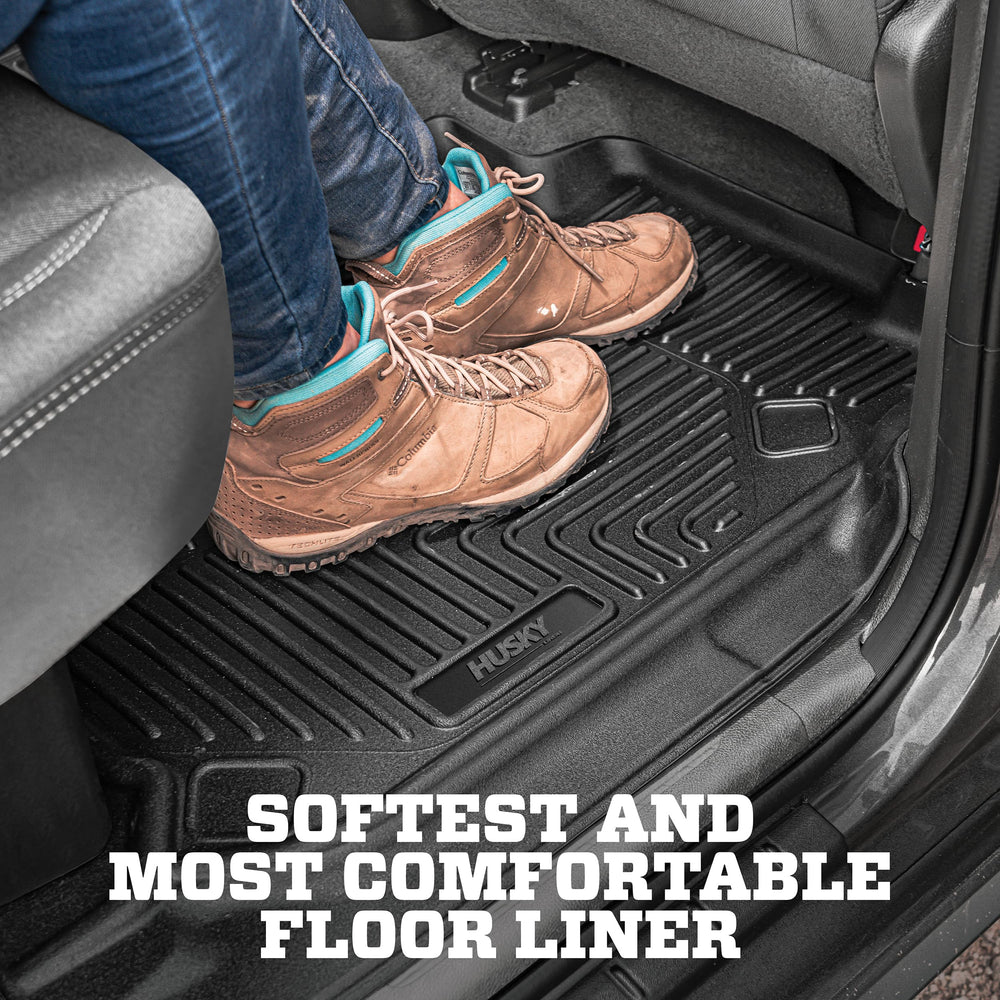 StayPut Nibs grip carpeting for a stable, no-slide surface.