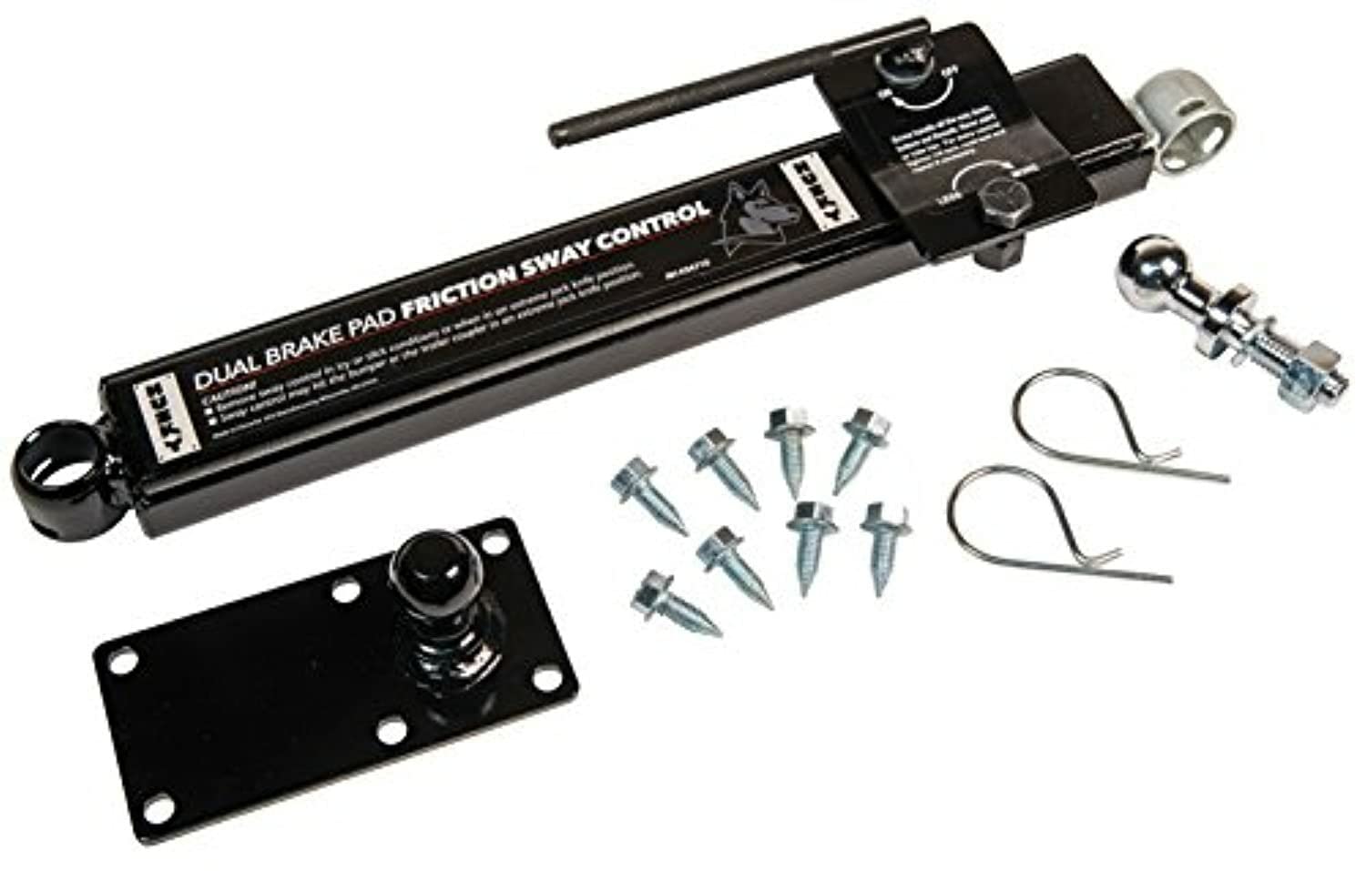 Husky Towing 34715 installed sway control kit improves towing stability