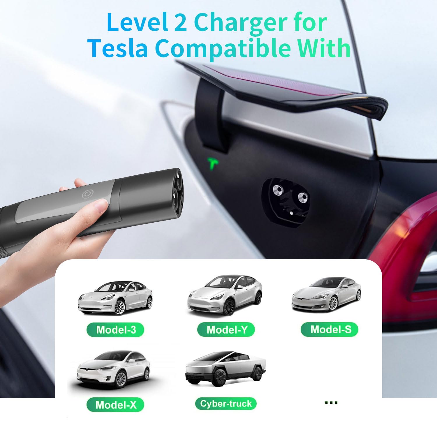 HUSTIAN compact portable design ideal for travel charging.