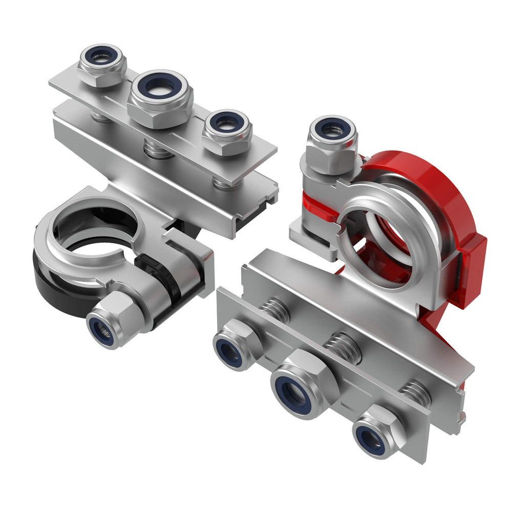 HUSUKU copper-tinned terminals provide corrosion resistance and reliable conductivity.