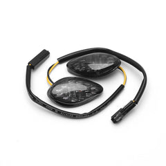 HUSUKU LED turn signal detail highlighting brightness and smoke lens