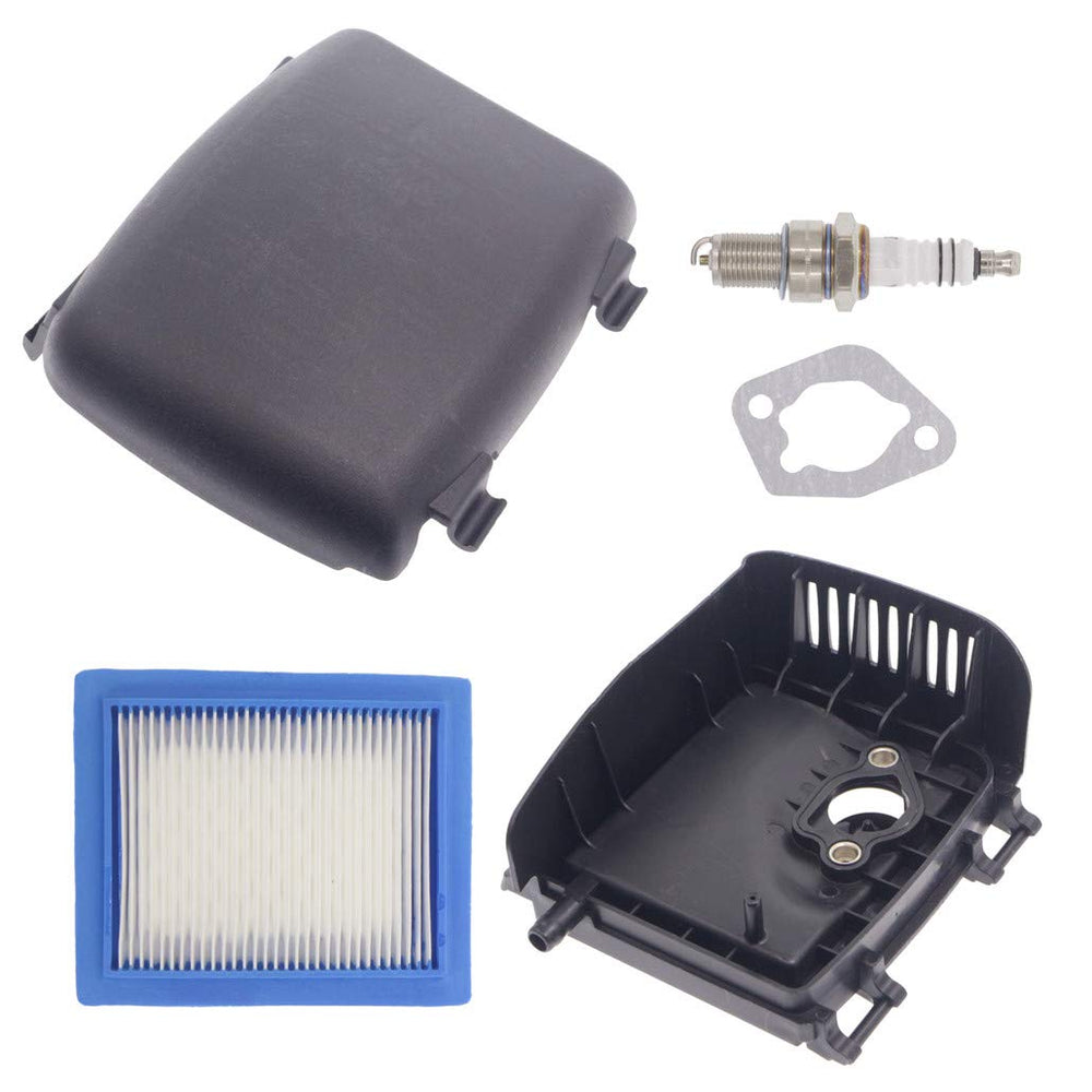 Hutdkte air filter cover closeup for Kohler XT675 engines, reliable mower fit.
