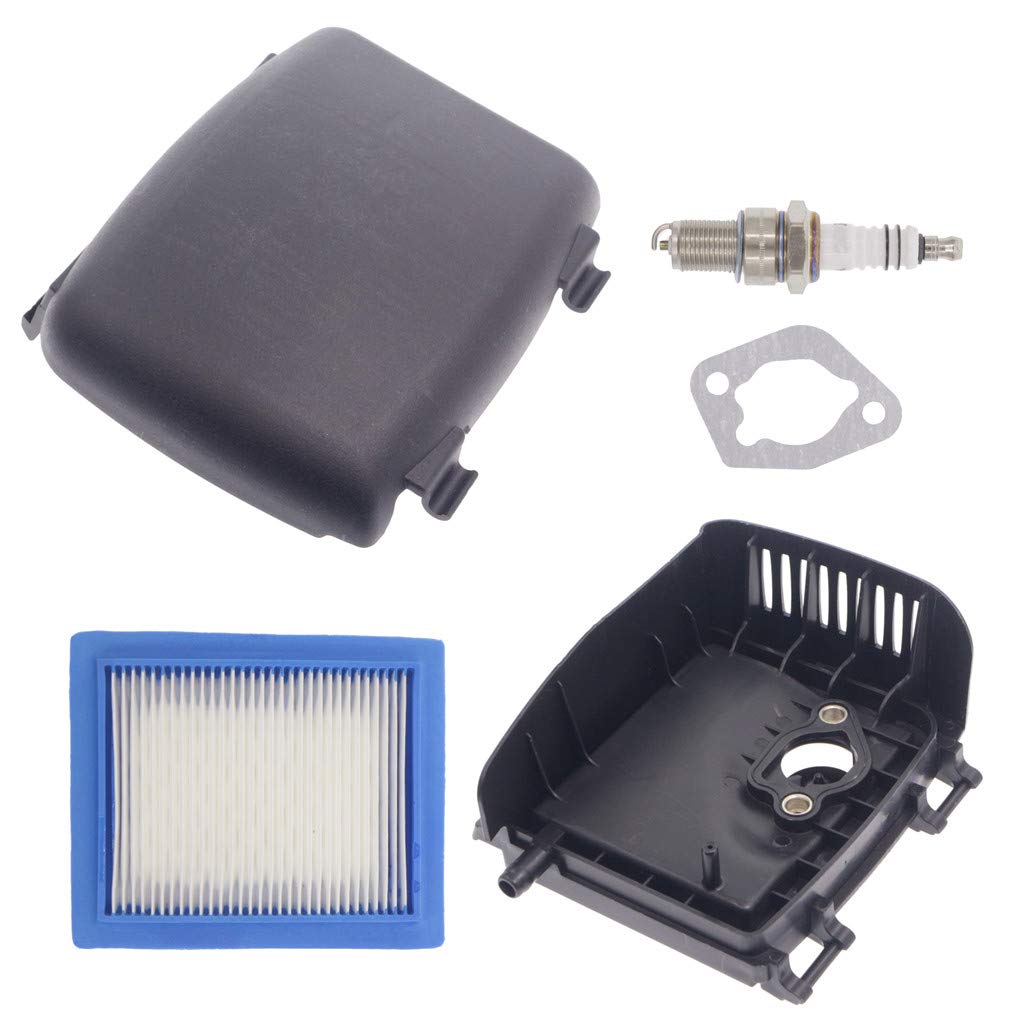 Hutdkte air filter cover closeup for Kohler XT675 engines, reliable mower fit.