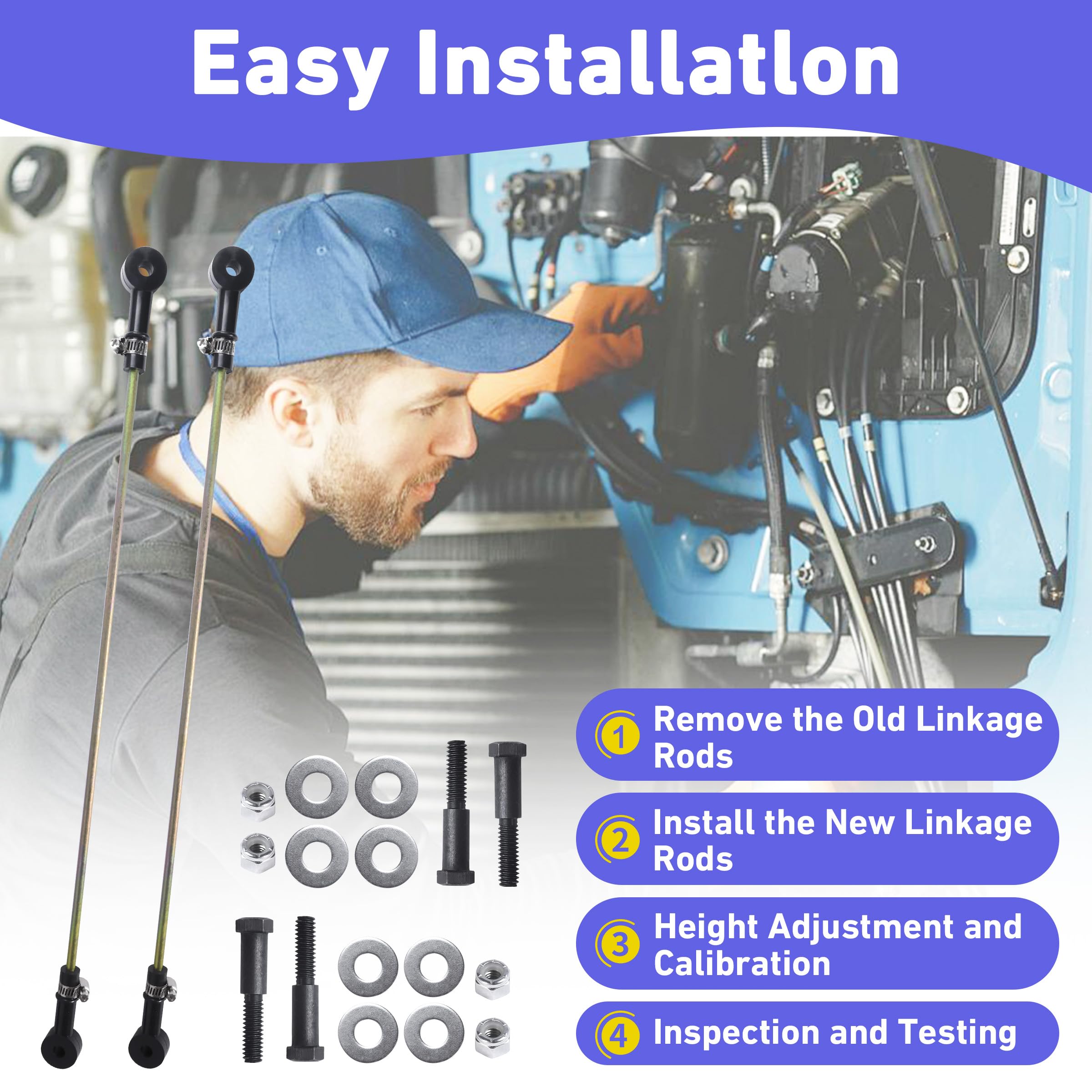 HUTUDAN hose clamps included for quick mounting