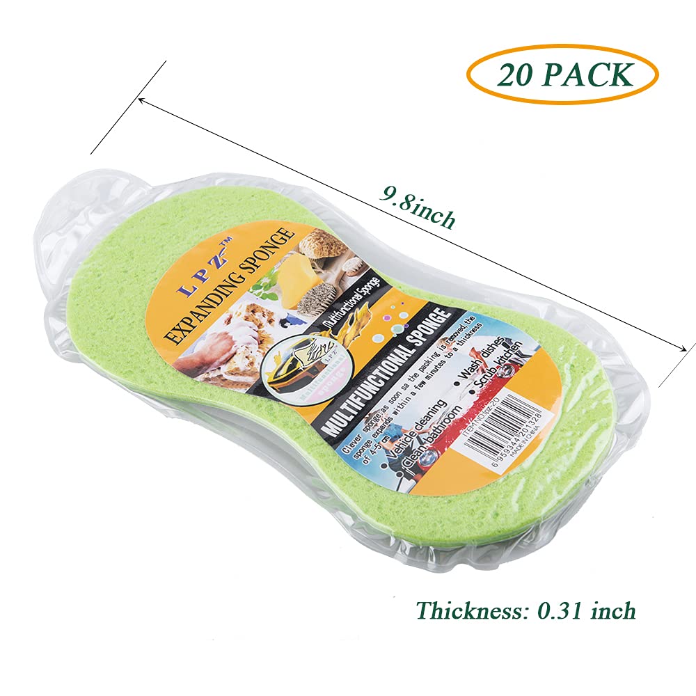 Huvai reusable dish and bath sponge supports versatile household cleaning tasks.