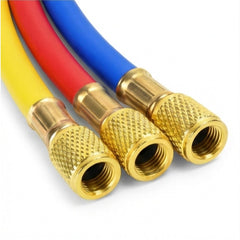 Durable solid brass construction for refrigerant work