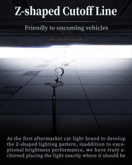 HWSTAR H6054 aluminum alloy headlight body sturdy and durable