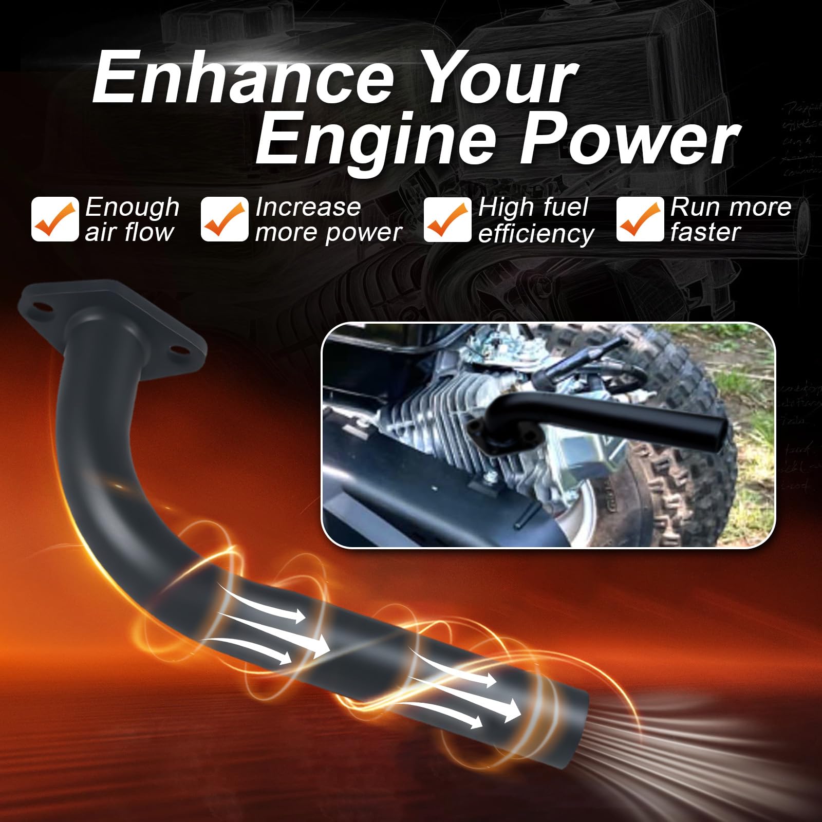 HXGXKBQ Baja Warrior MB200 installation demonstrates alignment