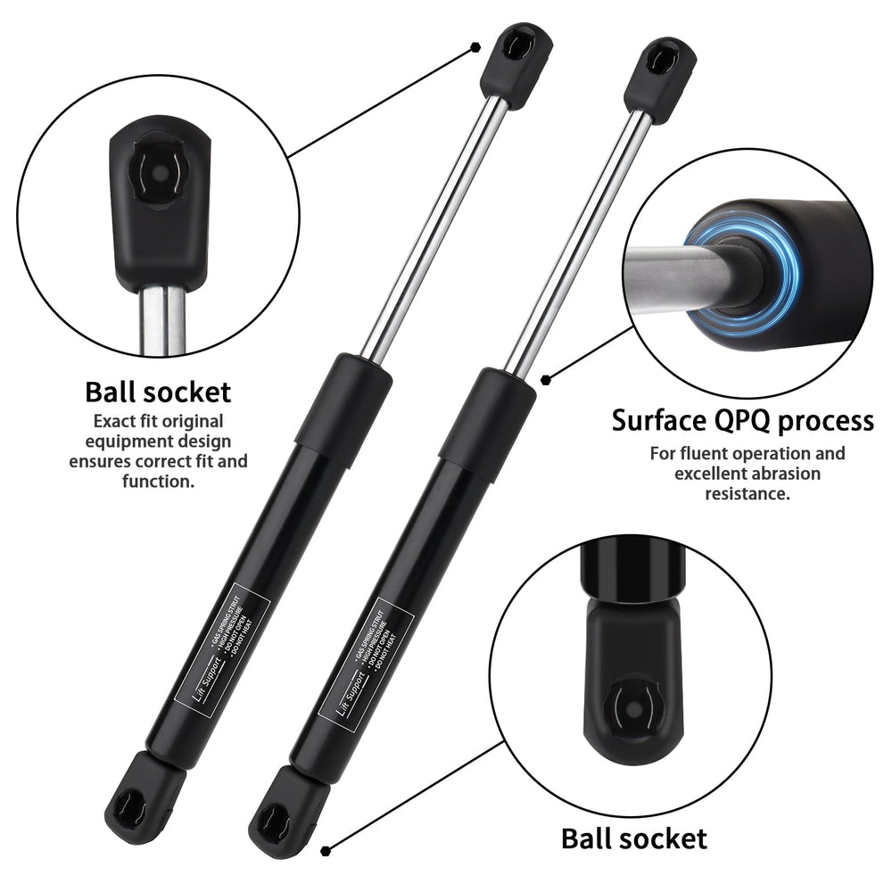 HXSKJMX PA66 ball joints and steel piston rod indicate durable hardware
