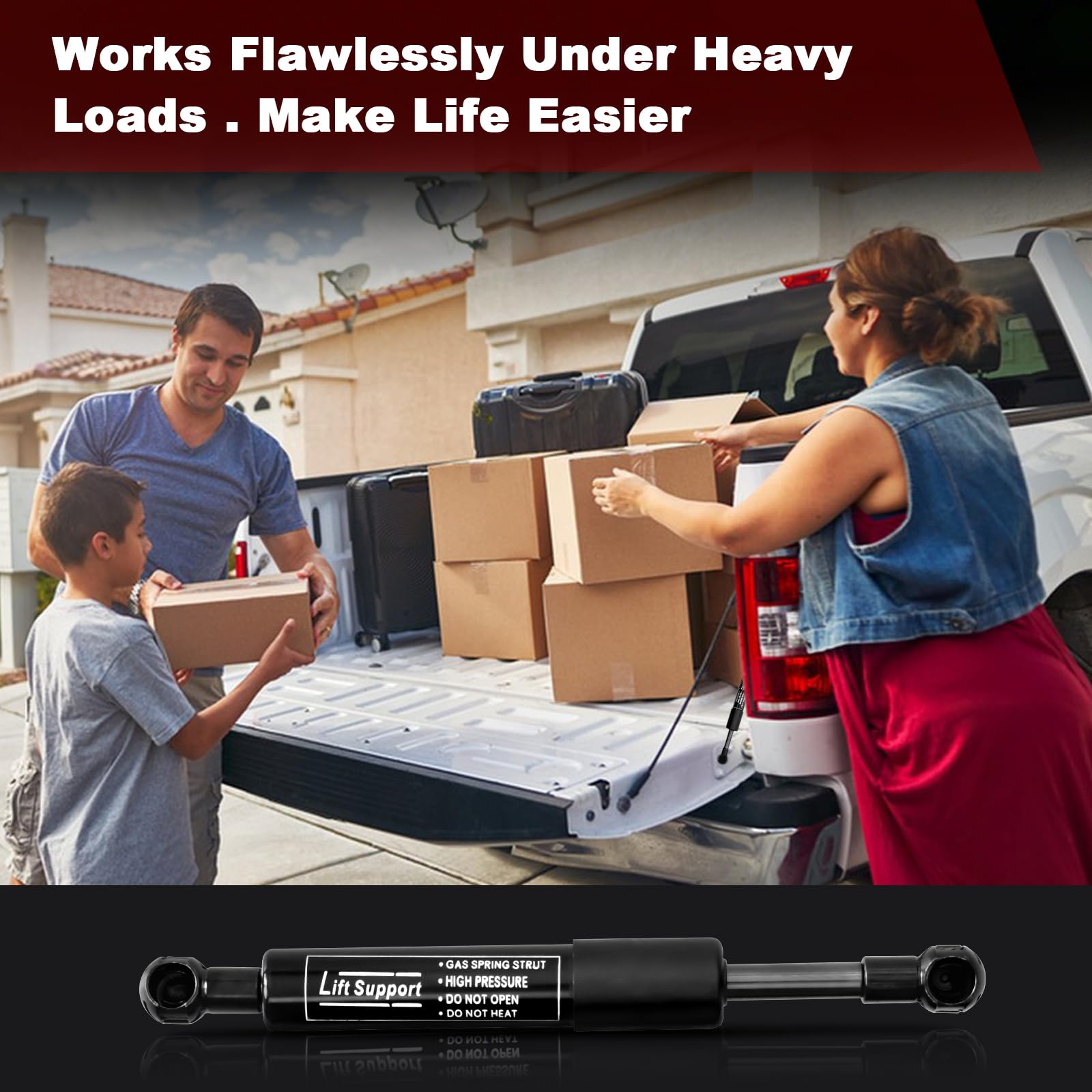HXSKJMX soft-close-demo illustrates controlled lowering during cargo access