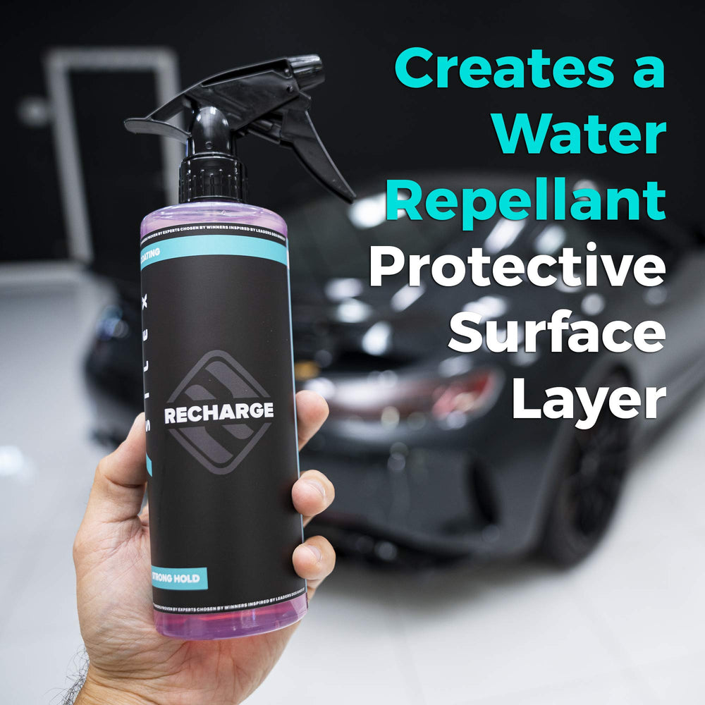 HydroSilex Recharge spray-on surface for quick, uniform coating
