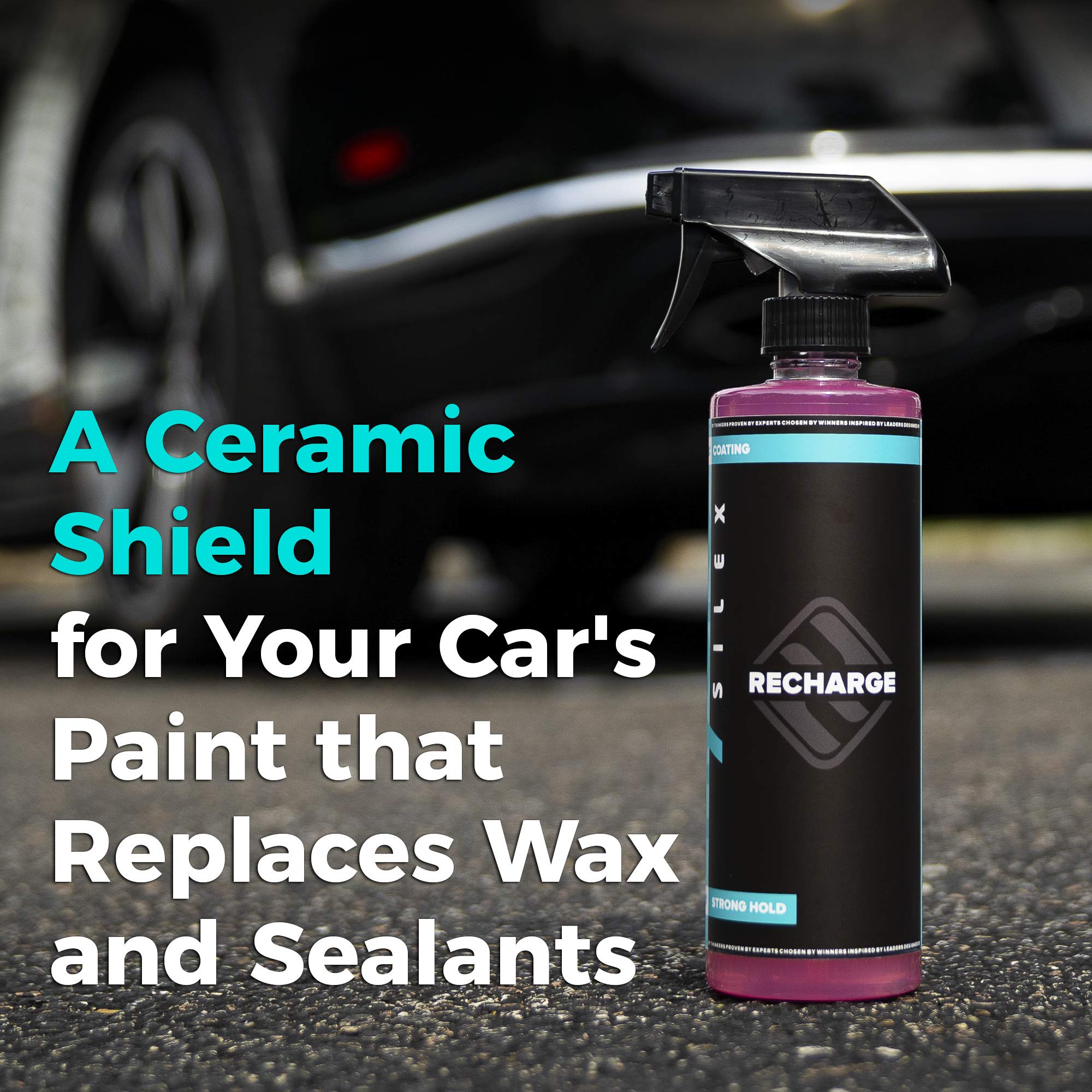 HydroSilex Recharge creates water-beading on painted surfaces