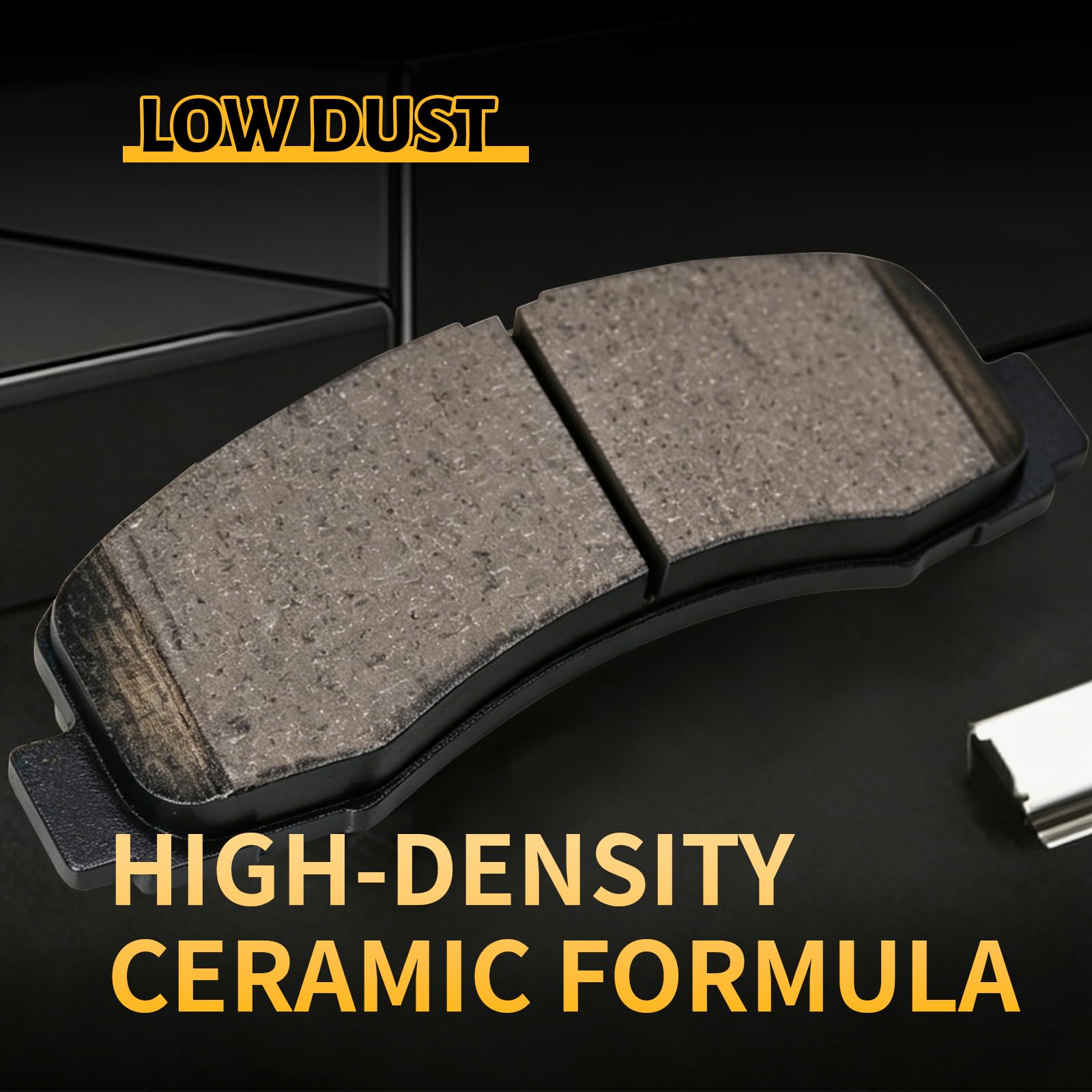 HYFTJYZ brake pads deliver low dust and quieter operation in daily driving.