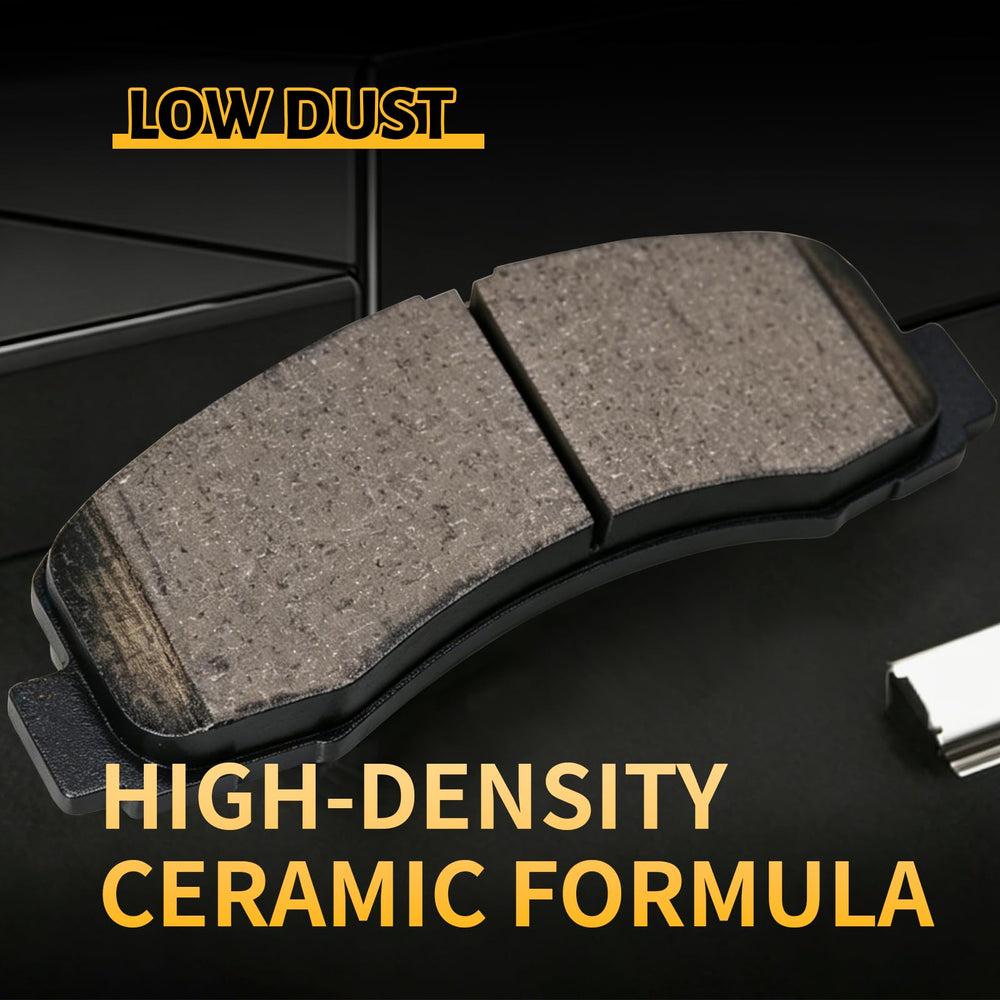 HYFTJYZ brake pads deliver low dust and quieter operation in daily driving.