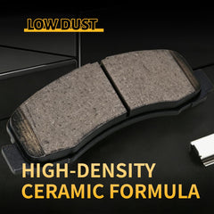 HYFTJYZ brake pads deliver low dust and quieter operation in daily driving.