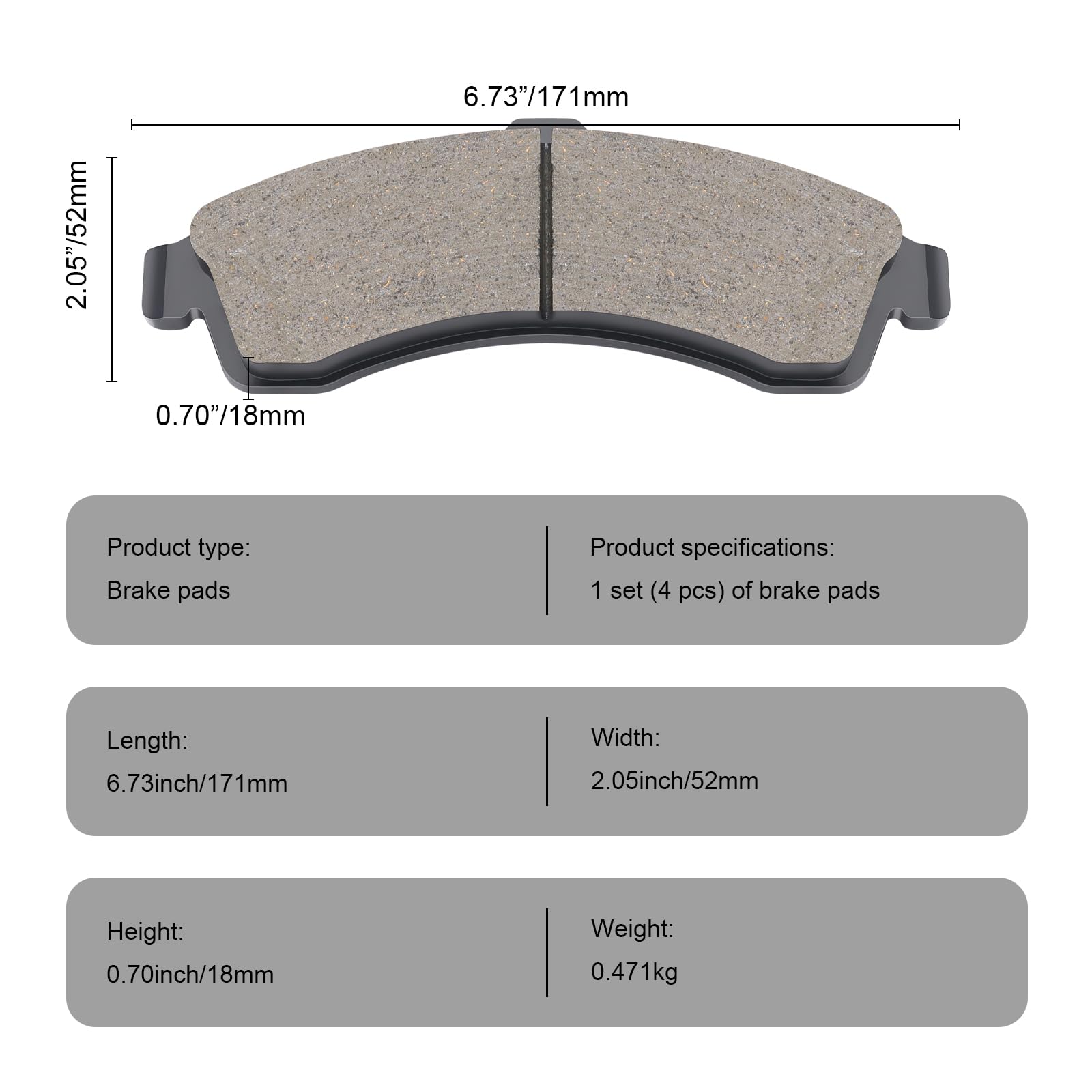 HYFTJYZ brake pads undergo wear testing for durable performance.