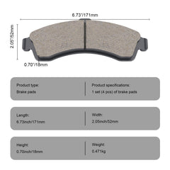 HYFTJYZ brake pads undergo wear testing for durable performance.