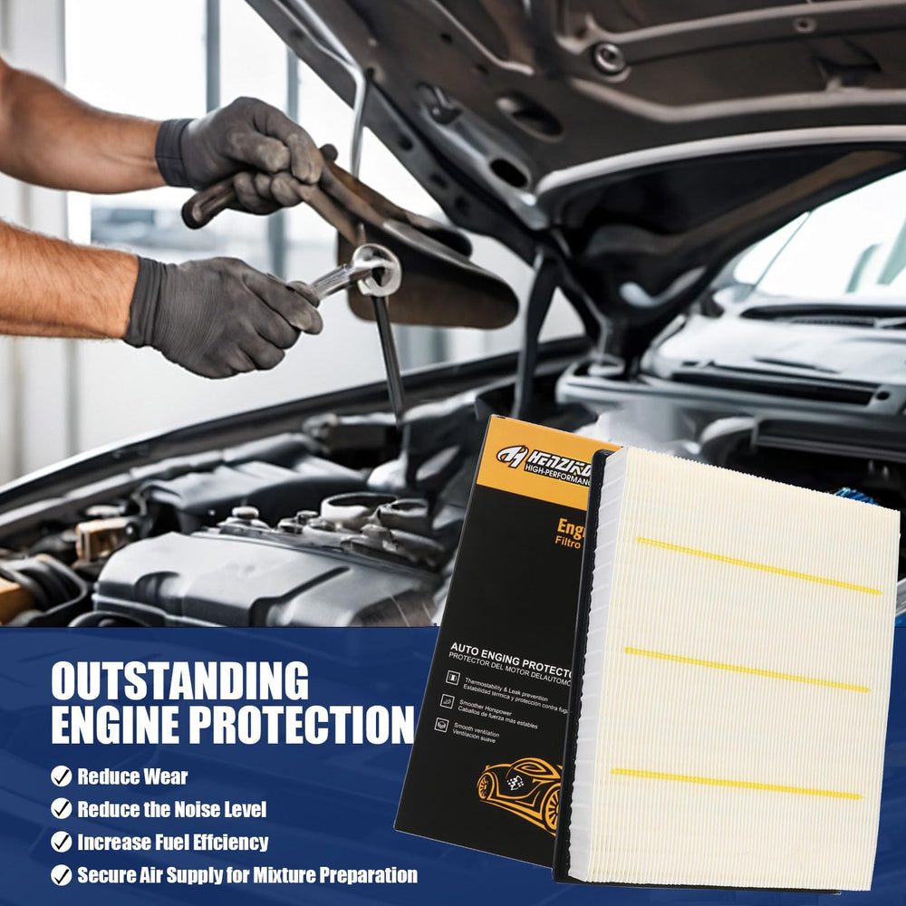 HYFTJYZ engine air filter for Silverado 1500 4.8L improves throttle response