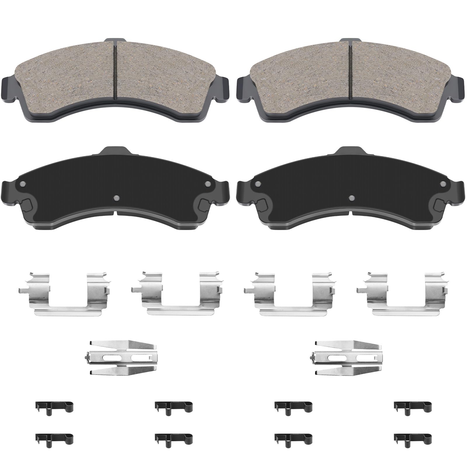 HYFTJYZ front brake pads for Trailblazer Envoy, ready for installation and better stopping power.