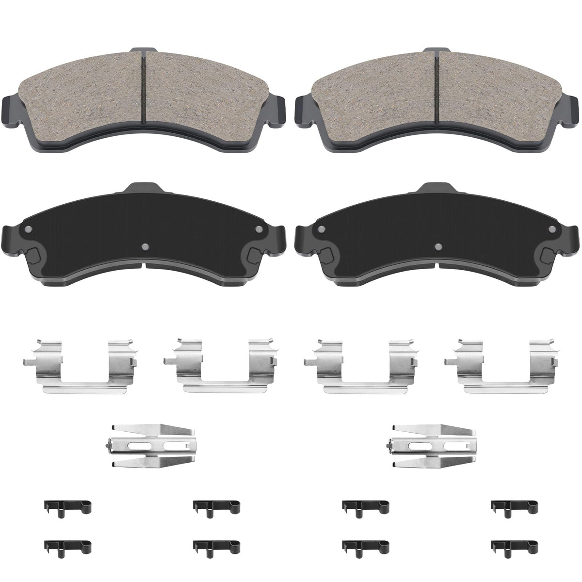 HYFTJYZ front brake pads for Trailblazer Envoy, ready for installation and better stopping power.