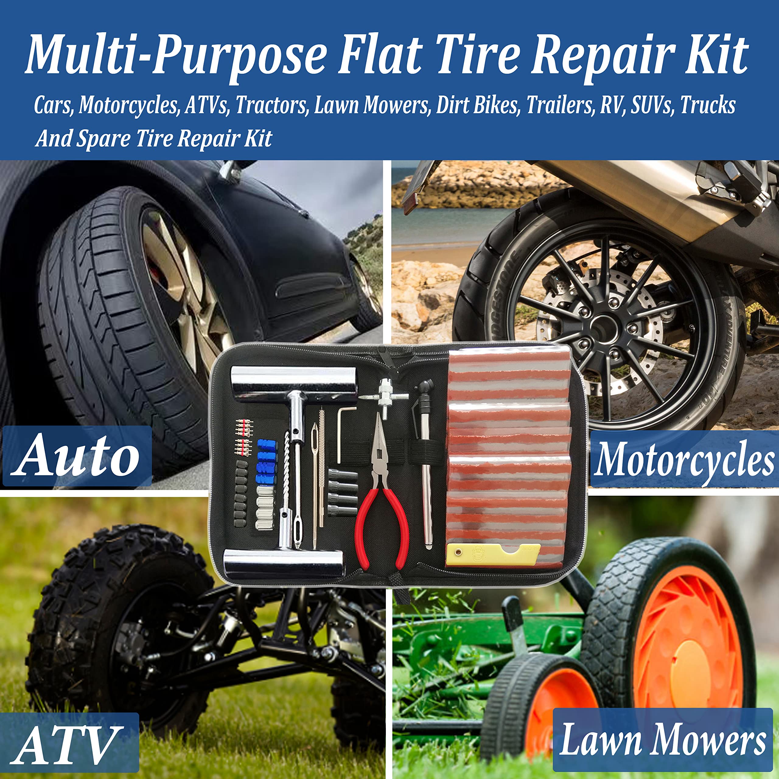 HYHJMISTY emergency roadside kit keeps you prepared on the go