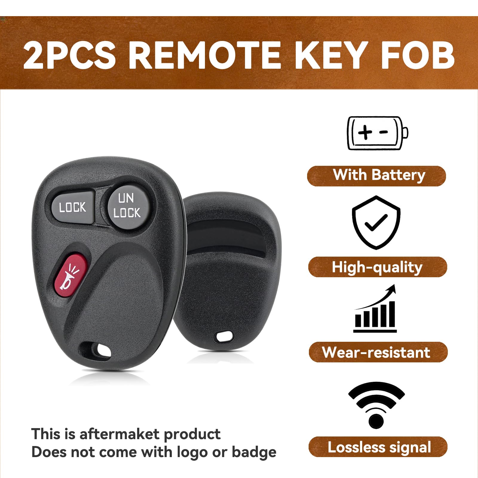 HYMOLKYE battery-installed fob ready for immediate use.