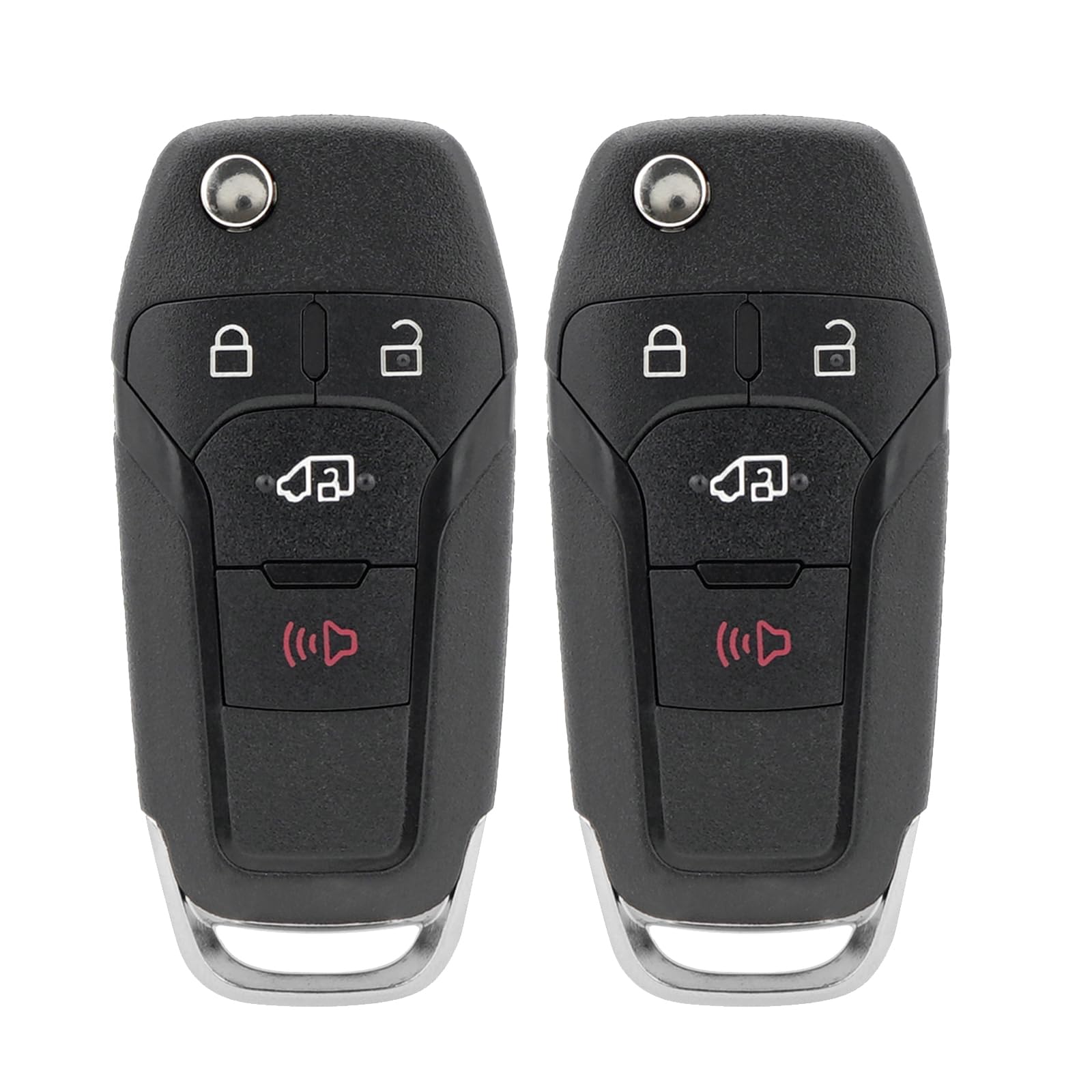 HYMOLKYE Transit flip key fob front view showing sleek design and reliable keyless entry