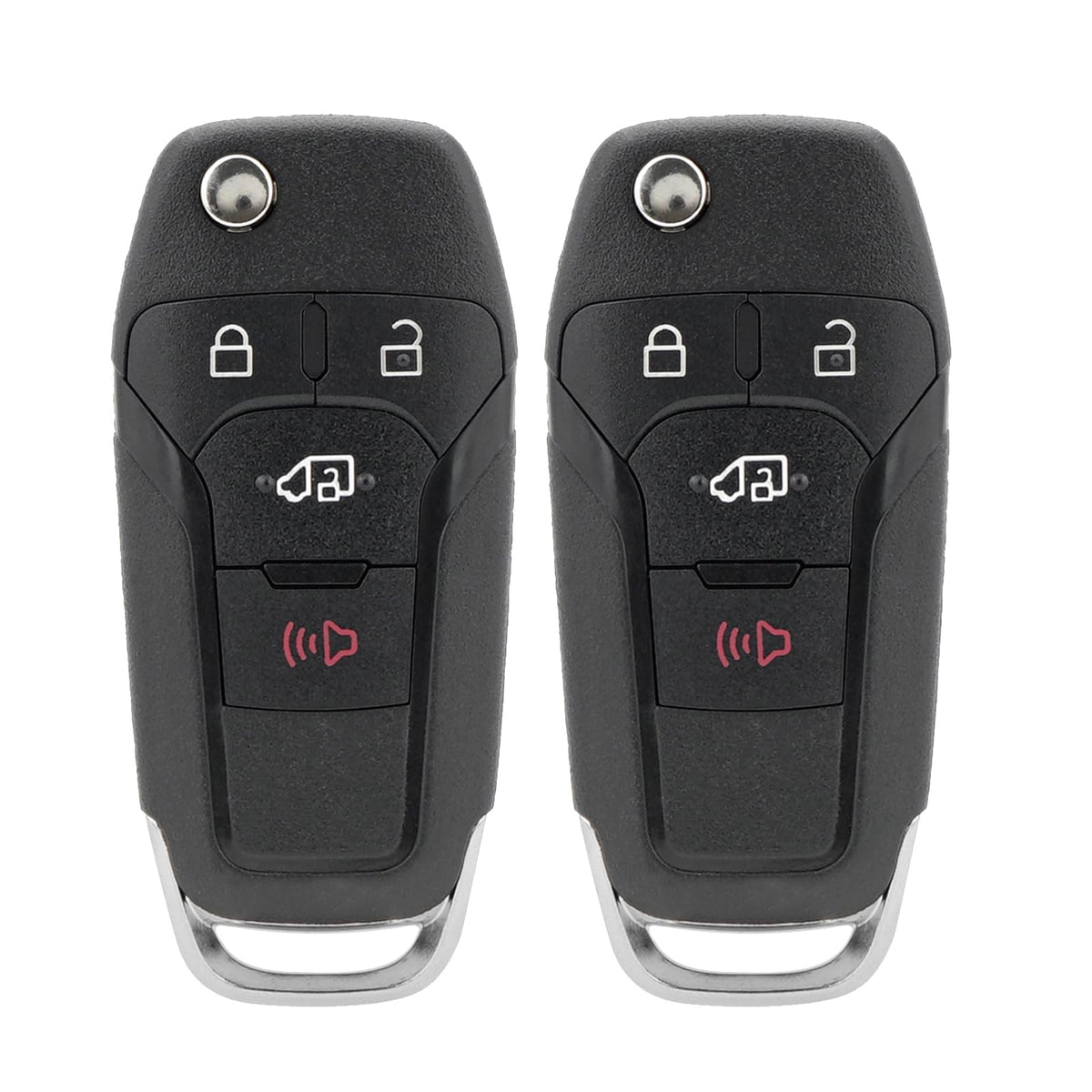 HYMOLKYE Transit flip key fob front view showing sleek design and reliable keyless entry