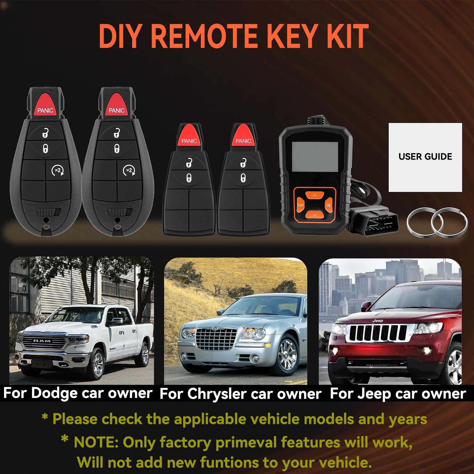 HYMOLKYE vehicle usage scenarios for Dodge and Chrysler.