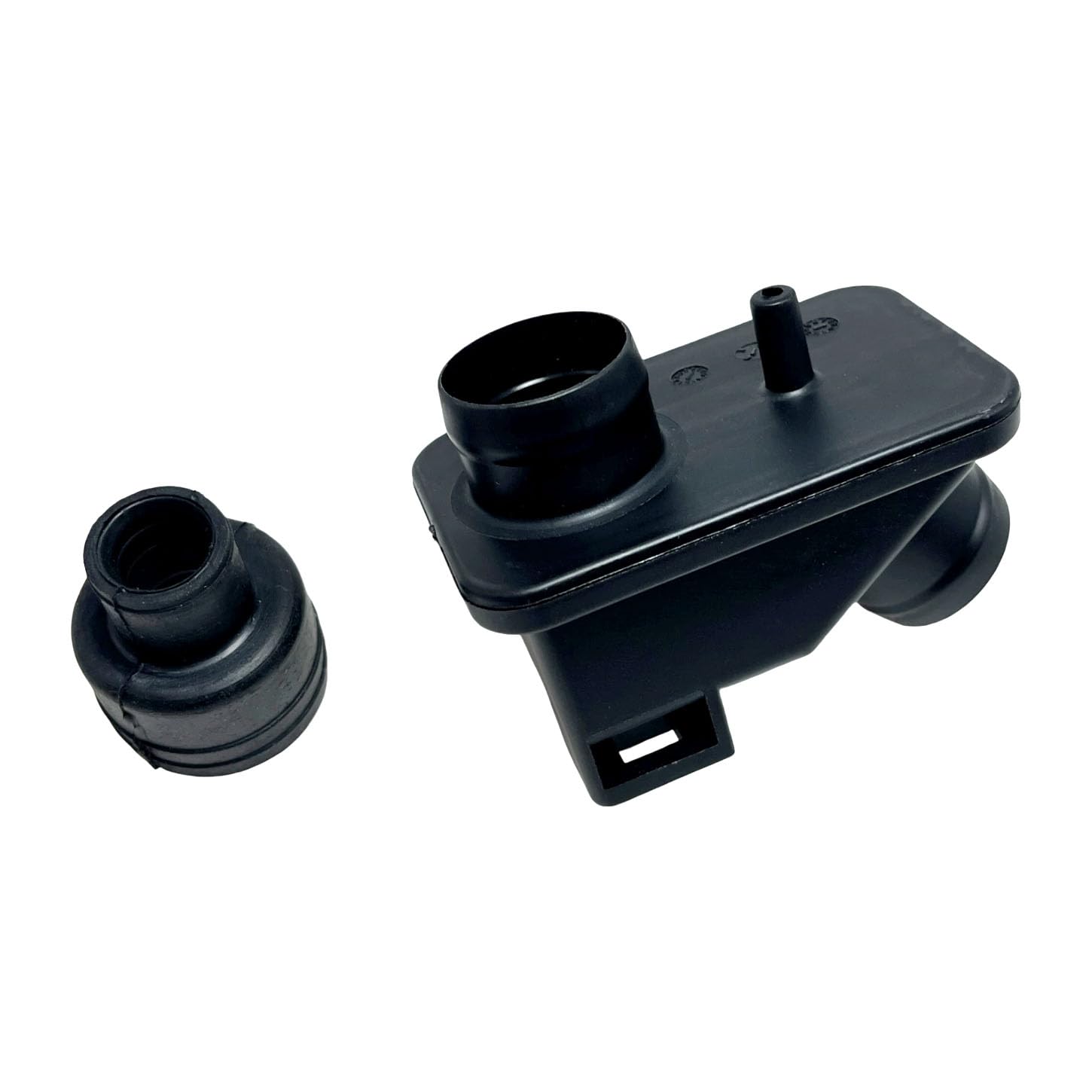 HYNYHT breather joint close-up, seals well for better crankcase ventilation.