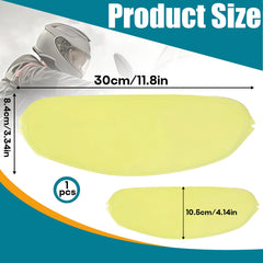 Hyparade anti-fog insert lens edge-seal demonstrates tight fit reducing edge fog.