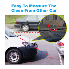 Hypersonic foldable antenna pole ready for easy car wash.