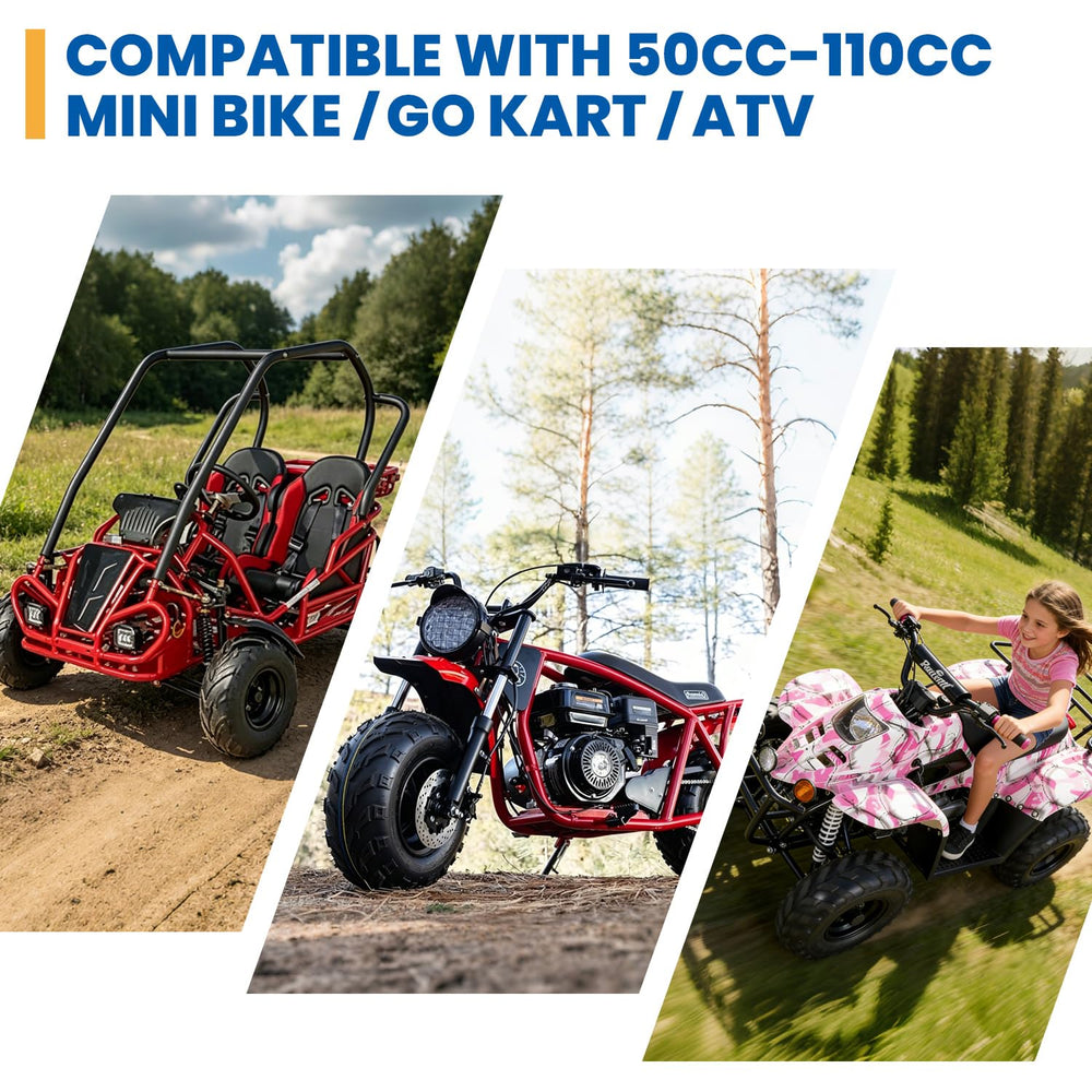 Hyssk go-kart-compatibility image highlights versatile use cases for hobby drivers.