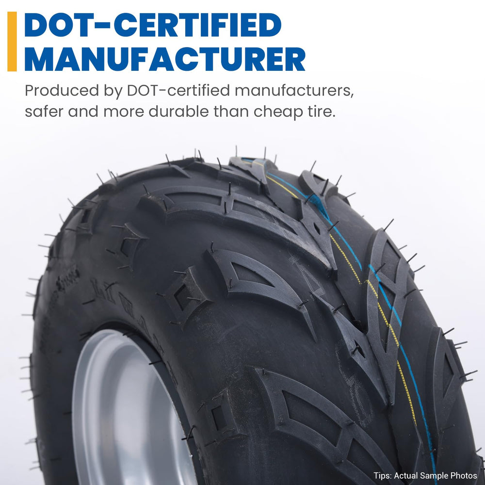 Hyssk tire grip on mud demonstrates reliable traction across uneven terrain.