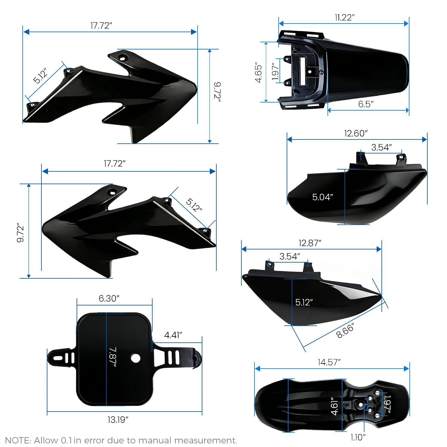 Hyssk fade resistant glossy finish on outdoor plastics for long lasting appearance