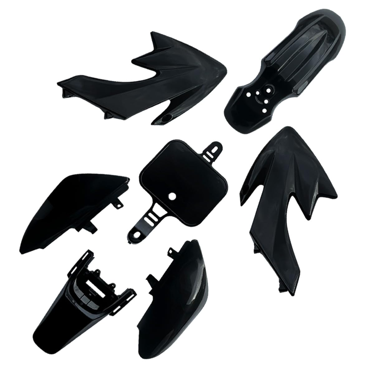 Hyssk thickened plastics kit packaging for Honda CRF50 ready for rugged terrain