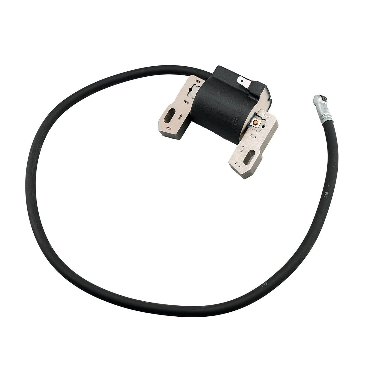 HZ ignition coil 398811 close-up shows strong magneto for Briggs & Stratton engines.